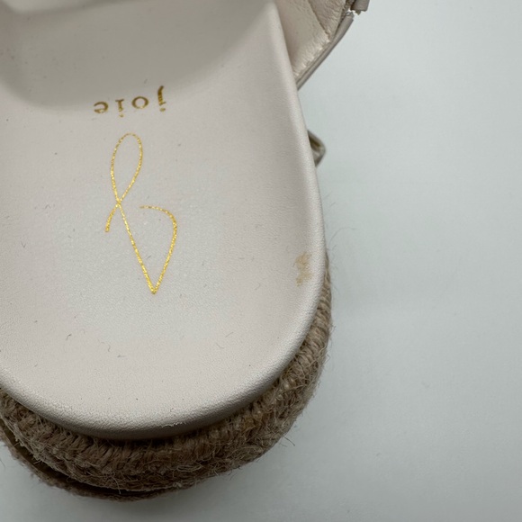 Joie Nacho Espadrille Thong Slide Sandals Vegan Leather Size 9.5 - Picture 10 of 10